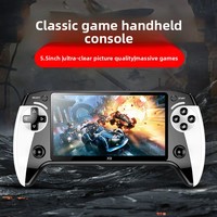 Console de Jeu Portable X9 2026 avec Grand Écran 5,5 Pouces, Wi-Fi, Android 13, Lecteur de Jeux Vidéo Rétro Portable, 8 Simulateurs
