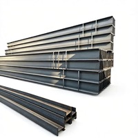 Poutre en H laminée à chaud Q235B Q355B en acier sectionnel pour la construction de bâtiments, entrepôts et ponts