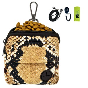Muestra Gratis: Bolsa Impermeable IP67 de Oxford con Cremallera para Premios de Conejo, Rosa, Pequeña, para Paseo, Dispensador de Bolsas para Excrementos de Mascotas - Product Image 1