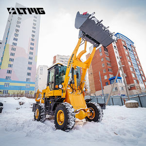 LTMG Compact Front End Loader 1 Ton 1.5 Ton Mesin Pemuat 1000kg Wheel Loader untuk Dijual - Product Image 3