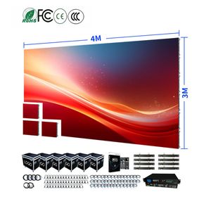 Sistema Completo 4m X 3m P2 P3 P2.6 P2.9 P3.91 Display LED, Pannello LED 500mmx500mm, Schermo LED per Eventi, Chiese, Sfondi, Interni ed Esterni - Product Image 1