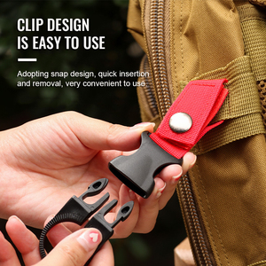 Bochen Offre Spéciale Portable Pliant Mousqueton <span class=keywords><strong>Bouteille</strong></span> Boucle Clip Durable En Plastique Nylon pour L'escalade En Plein Air Kit De Survie Polyester - Product Image 5