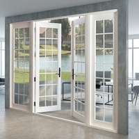 Portes en aluminium modernes avec cadre robuste, double vitrage, ouverture fluide, conception à rupture de pont thermique, porte en aluminium à double vitrage