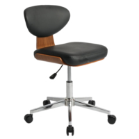 Chaise de bureau pivotante de luxe en cuir souple pour salle de réunion, chaise de travail pour ordinateur à domicile