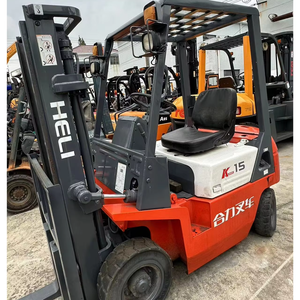 Montacargas Diésel Usado HELI FD15 de 1.5 Toneladas, Marca China, con Mástil de Dos Etapas y Longitud de Horquilla de 1070 mm para Uso en Almacenes - Product Image 1