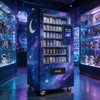 Distributeur automatique Yunyin de jouets en boîte surprise, kiosque en acier thermolaqué, capacité de 300 à 720 pièces pour centres commerciaux et parcs d'attractions
