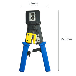 Rj45 Connector Cat5e Cat6 <strong>Network</strong> Pass Through Crimping <strong>Tool</strong> Crimping <strong>Tool</strong> RJ45 Crimping <strong>Tool</strong> - Product Image 4