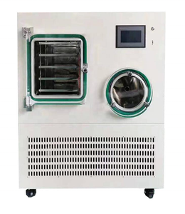Lyophilisateur de laboratoire LGJ-100FG, machine de lyophilisation sous vide chimique et biologique pour la transformation alimentaire avec moteur et <span class=keywords><strong>pompe</strong></span> - Product Image 4
