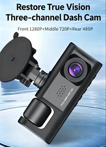 กล้องติดรถยนต์ 3 ช่องทาง บันทึกแบบวนซ้ำ ความละเอียด 1080p พร้อม WIFI เซ็นเซอร์ G ระบบบันทึกภาพความคมชัดสูง DVR รุ่นใหม่ - Product Image 5