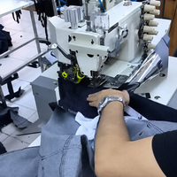 Machine à coudre automatique VMA pour ceintures de jeans, avec grand plieur spécial pour matériaux de ceinture plus longs – Vraiment à acheter !