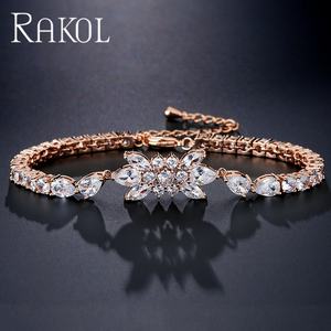 Bracelets de tennis en diamant pour femmes, modèle BP5028, breloque de styliste, en <span class=keywords><strong>or</strong></span> <span class=keywords><strong>24</strong></span> <span class=keywords><strong>carats</strong></span>, 2022 - Product Image 4