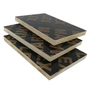 18mm WBP Glue Waterproof Film Faced Plywood Sheet For Concrete Formwork