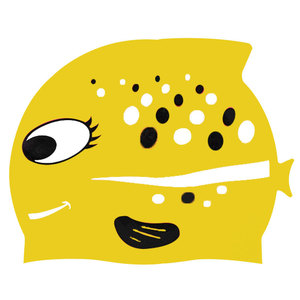 Gorros de Natación de Silicona Impresos Impermeables para Niños, <span class=keywords><strong>Gorro</strong></span> de Baño para Niños y Niñas, Accesorio de Natación para Bebés - Product Image 6