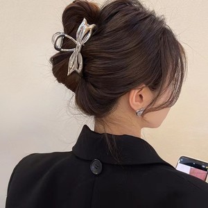 Pinzas para el Cabello con Lazo, Aleación de Zinc, 9.5 cm, Alta Calidad, Accesorios para el Cabello de Moda Diaria para Mujer - Product Image 3