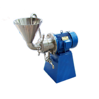 SN-QDMECH Moulin colloïdal multifonctionnel en acier inoxydable pour la fabrication de beurre de cacahuète, machine à sauce chili et broyeur de tahini
