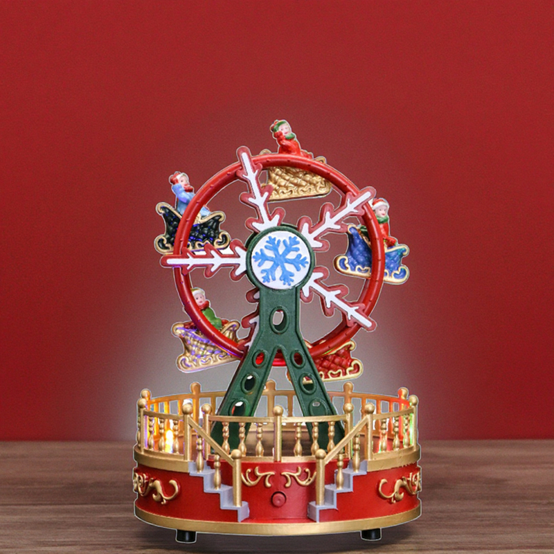 High Quality Resin Hand painted Christmas