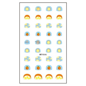 Adesivi per Unghie Personalizzati 3D con Frutta, Animali, Stelle, Decorazioni Fai-da-Te per Bambine e Bimbe - Product Image 5