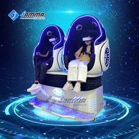 Manèges de fête foraine palpitants à vendre, manèges de simulation de réalité virtuelle, machine de jeu de chaise œuf 9D VR