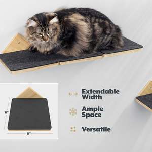 Escalier de <span class=keywords><strong>chat</strong></span> à mur Offre Spéciale cadre en bois massif hamac <span class=keywords><strong>pour</strong></span> <span class=keywords><strong>chat</strong></span> échelle d'escalade étagère de plate-forme sautante <span class=keywords><strong>pour</strong></span> <span class=keywords><strong>chat</strong></span> - Product Image 2