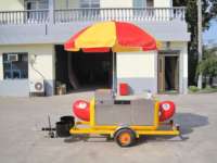 Chariot à hot-dogs en acier inoxydable / Cuiseur vapeur à hot-dogs en vente, fourni par l'usine YITUO