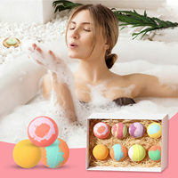 Bombes de bain parfumées en gros, bombes de bain effervescentes pour spa aux arômes fruités pour un nettoyage doux, une peau plus douce et des bains relaxants