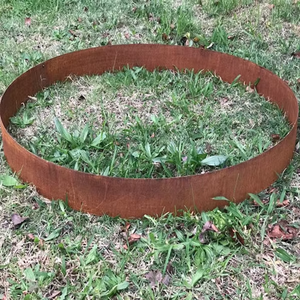 Borde Metálico de Acero Corten Resistente a la Corrosión, Recto, Robusto y Largo, para Jardín y Paisajismo, Ideal para Macizos de Flores - Product Image 5