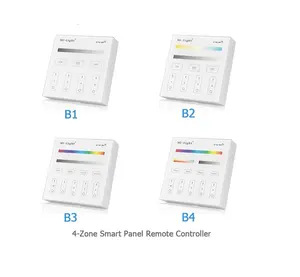 Mi light miboxer B1 B2 B3 B4 B8 Touch Panel Wall-mounted 2.4G wireless 4 Zone RF Dimmable dimmer remote led Controller