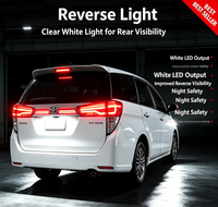 Geeignet für Toyota INNOVA Modelle ab 2016 Modifizierte Rückleuchte mit Fließendem Blinker Auto-Rücklichteinheit