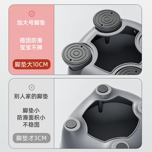 Siège de toilette rond pour tout-petits Trubybear avec coussin doux pour garçons et filles, siège d'apprentissage pour bébé - Product Image 5