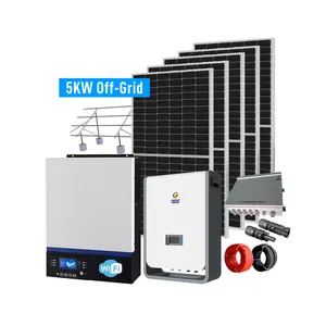 Blue Energy Plug And Play 10kw Off Grid Panel System With Battery Power Solar Generator 220v For Home Suppliers