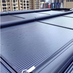 <b>Retractable</b> Aluminum Alloy Roof Awning Hdpe Sail Remote Control Patio Sunshade - Product Image 1