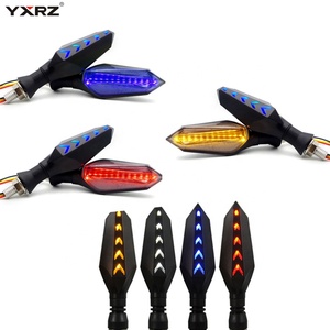 2pcs 12V Relais clignotant séquentiel Plastique LED Signal lumineux Indicateurs de direction pour motos - Product Image 3