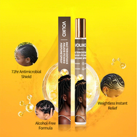 Offre Spéciale Unisexe 35ML Antibactérien Démangeaisons Soulagement Cheveux Spray Tresse Parfum Poche Spray Voyage Taille Mini Parfums
