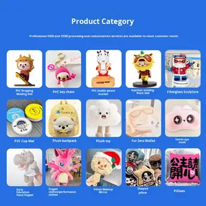 Costume de personnage de dessin animé personnalisé PP coton remplissage peluche <span class=keywords><strong>mascotte</strong></span> couvre-chef pour la marche Performance inspiré animaux marins - Product Image 3