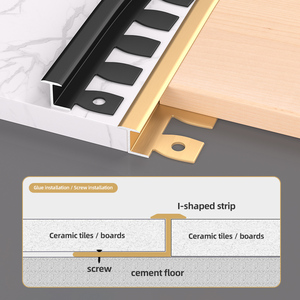 Barres <span class=keywords><strong>de</strong></span> <span class=keywords><strong>seuil</strong></span> en alliage d'aluminium en forme <span class=keywords><strong>de</strong></span> T pour cuisine, salle <span class=keywords><strong>de</strong></span> bain, parquet, carrelage céramique, pierre – Barres <span class=keywords><strong>de</strong></span> <span class=keywords><strong>seuil</strong></span> étroites pour surfaces <span class=keywords><strong>de</strong></span> passage - Product Image 4