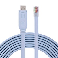 Kabel Konsol USB ke RJ45 Male RS232