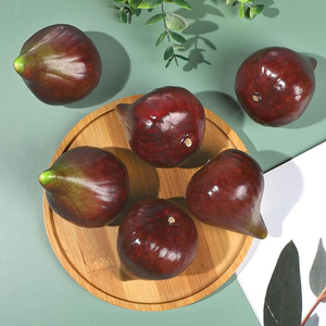 <span class=keywords><strong>Figurine</strong></span> de figue artificielle en mousse, réaliste, pour Halloween, accessoire de photographie, décoration de panier - Product Image 5