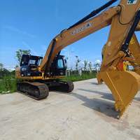 Excavatrice sur chenilles d'occasion CAT 329D, d'origine japonaise, 29 tonnes, Caterpillar, faible nombre d'heures de travail, à vendre