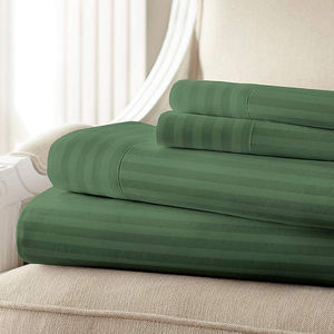 Ensemble <span class=keywords><strong>de</strong></span> draps en microfibre brossée gaufrée en polyester 100% 3/4 pièces <span class=keywords><strong>sans</strong></span> plis aucun fer nécessaire caractère floral noël pour les hôtels - Product Image 3