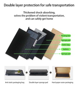 Thay thế pin máy tính xách tay 33ydh 3dddg f62g0 cho Dell Latitude 5480 7480 Pin cho Dell Inspiron 15 Pin máy tính xách tay ban đầu - Product Image 4