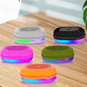 ลำโพงบลูทูธไฟ LED แบบพกพาขนาดเล็กกันน้ำสำหรับฟังเพลง - Product Image 6