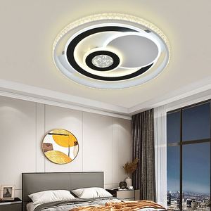 HIVIES Style moderne LED plafonnier en gros acrylique lumière décorative pour salon et chambre à coucher Base en métal - Product Image 3