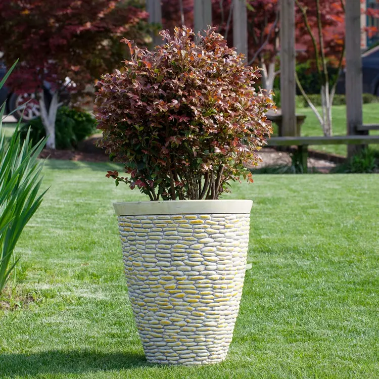 Commercio all'ingrosso Vasi Da Giardino 4 "100Cm Fatto Di Formato 25 Calcestruzzo Mo Vaso di Grande Pietra Bonsai Vaso di fiori di Plastica Fioriere vaso di fiori