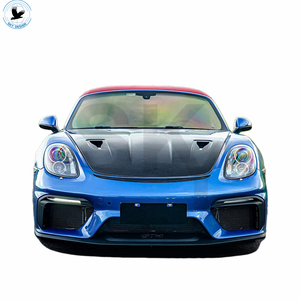 Kit de Carrocería RS para <span class=keywords><strong>Porsche</strong></span> Cayman <span class=keywords><strong>981</strong></span> <span class=keywords><strong>Boxster</strong></span> Incluye Parachoques Delantero, Difusor Trasero, Puntas de Escape, Alerón y Capó - Product Image 4