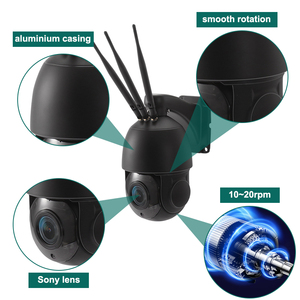 Tecdeft <span class=keywords><strong>กล้อง</strong></span>ระบบโซล่าเซลล์4G, ระบบติดตามเลนส์กล้องระบบโซล่าเซลล์ PIR PTZ 4G - Product Image 2