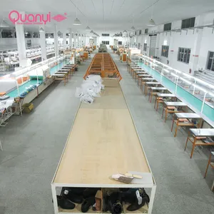 Shoe making machine production line High Efficient belt Conveyor leather Shoe making machine production shoe assembly Line