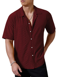 Camiseta Casual para Hombre, Verano 2026, Estilo Europeo, Transpirable, Cuello Redondo, Color Sólido, Cómoda, para Adultos, Venta al Por Mayor, Personalizable - Product Image 2