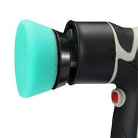 CLOVER Polisseuse sans fil 3 pouces, orbite 12/6 mm, plateau de support 3 pouces, rechargeable, pour voiture
