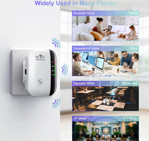 Chất lượng cao Wifi Extender khuếch đại tín hiệu wifi phạm vi Extender không dây Internet Repeater khuếch đại từ xa với cổng Ethernet - Product Image 5