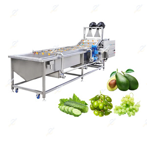 Sea Food Spray Bubble Industrial Machine And Tomato High Pressure Cleaner Fruit & Vegetable Washing Equipment